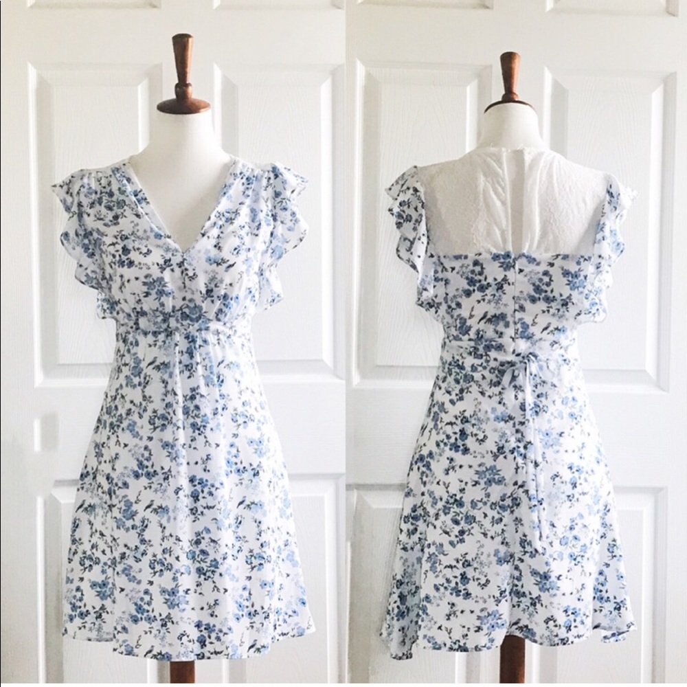 Disney Princess floral chiffon dress